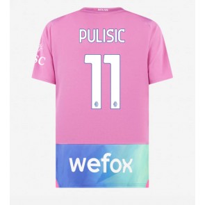 AC Milan Christian Pulisic #11 Koszulka Trzecich 2023-24 Krótki Rękaw